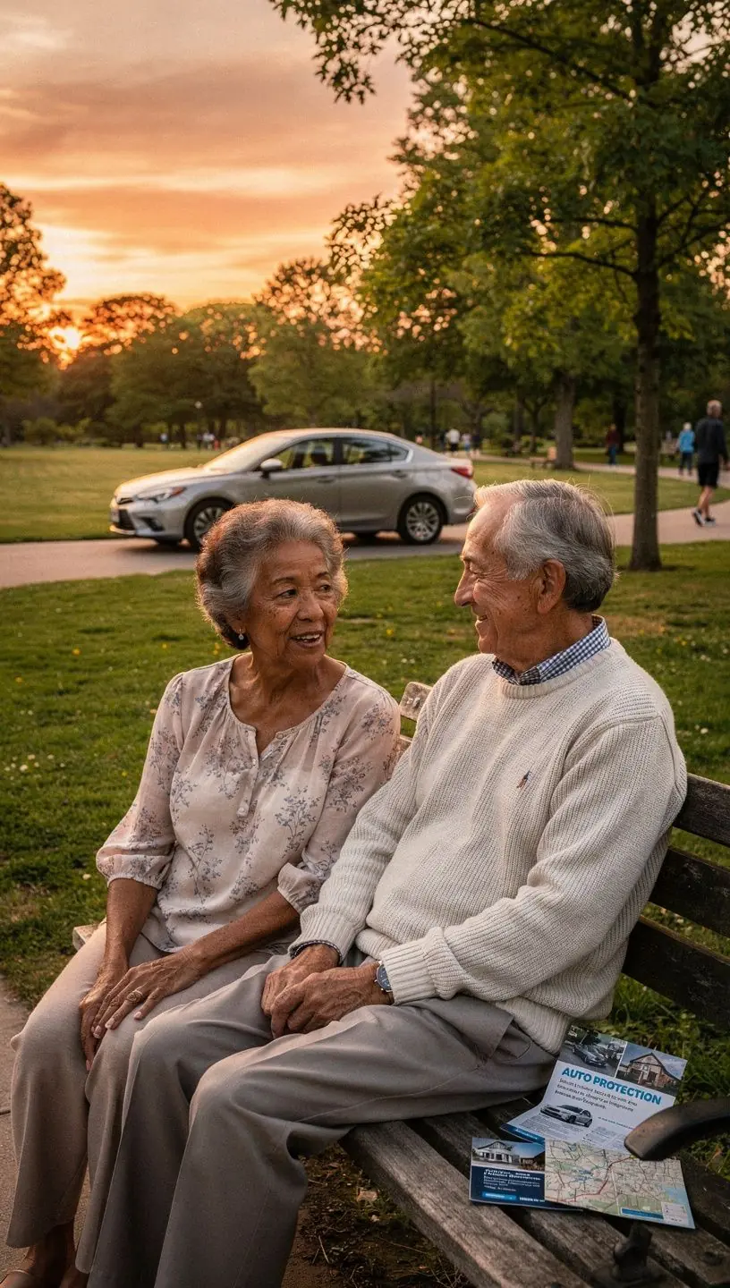 Изображение аварийного знака на дороге, символизирующее помощь на дороге.